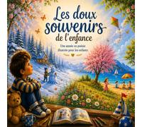 Les Doux Souvenirs de l'enfance: Poésies illustrées pour enfants de 3 à 8 ans : saisons, école, fêtes et rituel du soir sans écran
