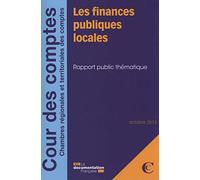 Les finances publiques locales