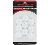 Les Golfers Club Plastic Airflow Golf Balls x 9 (White)
