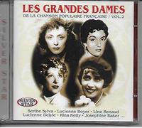 Les Grandes Dames De La Chanson Populaire Francaise vol 2 - cd