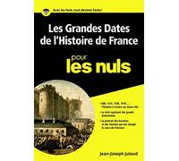 Les grandes dates de l'histoire de France poche pour les nuls