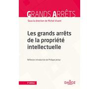 Les grands arrêts de la propriété intellectuelle. 3e éd.
