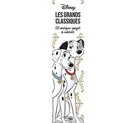 Les grands classiques Disney : 50 marque-pages à colorier