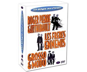 Les grands duos comiques - Roger Pierre et Jean-Marc Thibault : Les frères ennemis / Grosso & Modo - Coffret 3 DVD