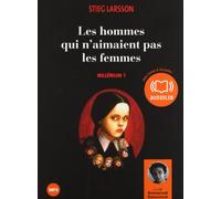 Les hommes qui n'aimaient pas les femmes - Millénium 1: Livre audio 2 CD MP3 et un livret 4 pages 641 Mo + 617 Mo