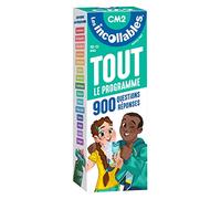 Les incollables - Tout le programme du CM2 - 10/11 ans: 900 questions réponses par réviser en 2 éventails