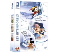 Les intemporels Disney : Les 3 petits cochons + Mickey et le haricot magique + Le Noël de Mickey - coffret 3 DVD