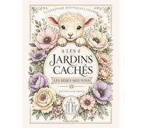 Les Jardins Cachés - Les Bébés Moutons: Illustrations artistiques à colorer (3)