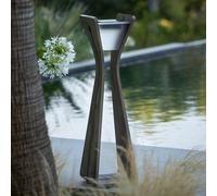 Les Jardins Osmoz LED solar light made of Duratek, grey