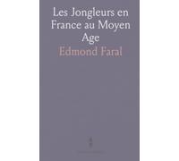 Les Jongleurs en France au Moyen Age
