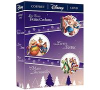 Les Les Trois Petits cochons + Le Lièvre et la Tortue + La Mare aux Grenouilles-Les Intemporels-Coffret 4 DVD