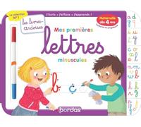 Les livres-ardoises - Mes premières lettres minuscules: Avec 1 feutre effaçable 2 couleurs
