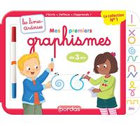 Les livres-ardoises - Mes premiers graphismes: Avec 1 feutre effaçable 2 couleurs