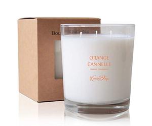 Les Lumières du Temps Vegetable Candle 350 g - 3 Wicks - Cinnamon Orange