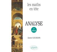 Les maths en tête. Analyse - 3e édition