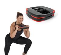 Les Mills™ Dual Purpose 16.5 lbs Ergonomic Free Weights for at Home Workout Equipment, Workout Weights Plates, Hand Weights for Total Body Workouts