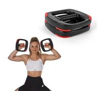 Les Mills™ Dual Purpose Ergonomic Exercise Weight Plates for Total Body Workouts, 5.5lbs