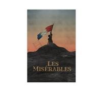 Les Miserables Art Musical Theatre Movie Poster Vintage West End Broadway Iconic Fans Gift Room Decor 3 Canvas Poster Wall Art Decor Print Picture Paintings for Living Room Bedroom Decoration 24x36inc