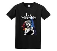 Les Miserables Broadway Show Musicalize Men's Black T-Shirt Unisex Tee M