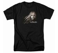 Les Miserables Cosette Face T Shirt Mens Movie Tee Casual Round Neck T Shirt Black XXL