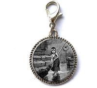 Les Miserables Cosette Jewelry Les Mis Jewelry Les Miserables Jewelry Friend Gift Bracelet Pendant Zipper Pull Charm with Lobster Clasp Art Photo Zipper Pull Jewelry