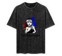 Les Miserables T-Shirt Unisex Black Tee XXL