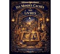 Les Mondes Cachés des Livres: Illustrations Artistiques à Colorier: 4