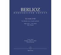 Les nuits d'été for Solo Voice & Piano Op.7 Hol.81B . Original version for high voice