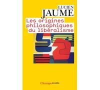 Les Origines philosophiques du libéralisme