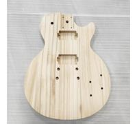 Les Paul Guitar Body Blank (LP-Style) - Unfinished Sanded DIY Electric Guitar Body for Paint/Stain, Compatible with Gibson/Epiphone Parts