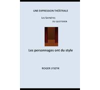 LES PERSONNAGES ONT DU STYLE
