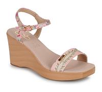 Les Petites Bombes Wedge sandals FLAVIA in Pink 6.5