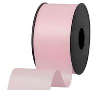 Les Petits Rubans Polyester Ribbon - Double Sided Satin Ribbon 100% Polyester for Weddings, Gift Wrapping, Floral Arrangements, Crafts, Cakes, Bows, Embellishments 50mm x 25m
