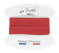 Les Petits Rubans Sewing Bias Tape - 20 mm Wide, 10 mm Folded, 5 m Roll, 100% Cotton, Edge for Sewing, Banners, Furniture Fabrics, Furniture, Piping, Clothing, Blankets