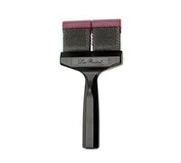 Les Poochs Pro Purple Hard Slicker Brush, The Best Care for your Best Friend, Suitable for Course Thick Thick-Curly & Double Coated Dogs, Double