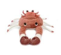 Les Ptipotos Colin The Crab Mum & Baby Terracotta
