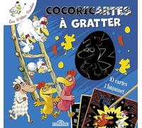 Les P'tites Poules - Cocoricartes à gratter: Avec 10 cartes et 1 bâtonnet