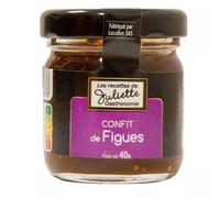 Les Recettes de Juliette Confit de Figues, Fig Preserve, 40g Jar