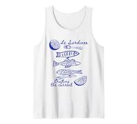 Les sardines crafting the currents sardine graphic Tank Top