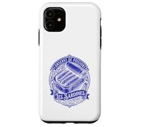 Les Sardines Funny French Coastal Sardine Fish Lover Case for iPhone 11