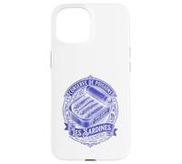 Les Sardines Funny French Coastal Sardine Fish Lover Case for iPhone 15