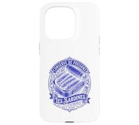 Les Sardines Funny French Coastal Sardine Fish Lover Case for iPhone 15 Pro