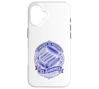Les Sardines Funny French Coastal Sardine Fish Lover Case for iPhone 16