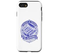 Les Sardines Funny French Coastal Sardine Fish Lover Case for iPhone SE (2020) / 7/8