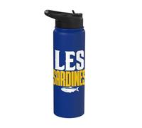 Les Sardines Lover Stainless Steel Insulated Water Bottle
