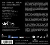 LES SIECLES & FRANCOIS-XAVIER ROTH - LES SIECLES AU THEATRE DES CHAMPS-ELYSEES