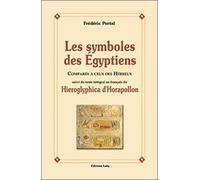 Les symboles des Égyptiens - Comparés à ceux des hébreux: suivi du texte intégral en français du Hieroglyphica d'Horapollon