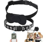 Les-Theresa Cat Gps Tracker, Cat Tracking Collar Dog Tracker with No Monthly Fees Gps Cat Trackers, Cat Collar Tracker IP63 Waterproof, Safety Tracking Cats Pet Tracker for Cats (Only iOS)
