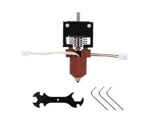 Les-Theresa K1C Ceramic Heating Block Kit, 3D Printer Hotend Kit Heat Break 300°C High Temperature 600 Mm/S High Flow 3D Printer Parts K1C K1 K1 Max Upgrade Kit Quick Swap Nozzle