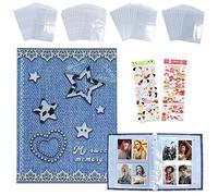 Les-Theresa Photo Album A5, Photocard Holder 9.25X7In Photo Binder Album, Photocard Binder A5 Holds 150 Photos Photocard Album, Kpop Binder A5 For Pictures Artwork Postcards Storage (02)